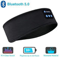 Bluetooth Eye Mask for Sleeping Headphones Sports Headband Thin Soft Elastic Comfortable Wireless Music Earphones