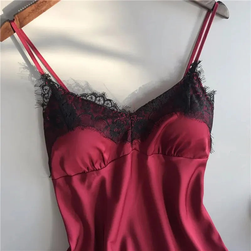 Women Pyjamas Suit Fashion V-Neck Lace Sexy Lingerie Sleep Shorts Set Sleepwear New