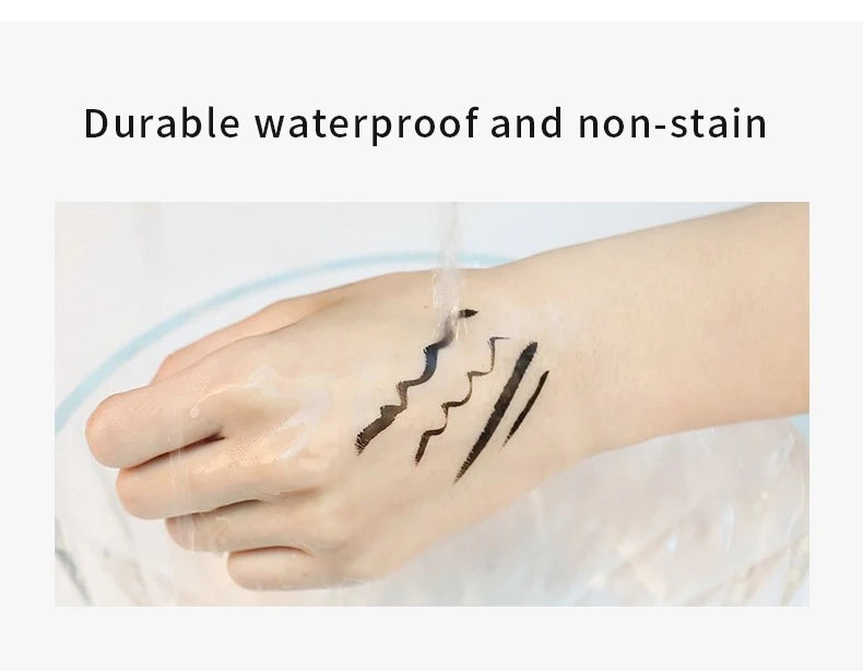 Eye Make-up Eyeliner Liquide Longue Durée Imperméable Non-décolorant Outils de Maquillage Beauté Séchage Rapide Eyeliner Anti-halo