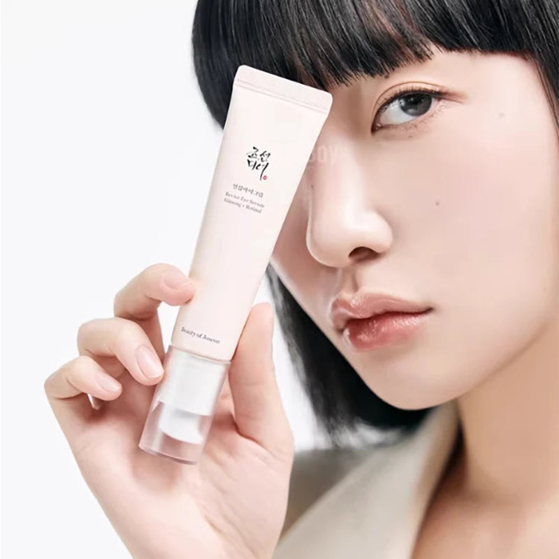 Crème Contour des Yeux au Ginseng Beauty of Joseon Coréenne avec Rétinal Antioxydant Raffermissant Réducteur de Rides et Estompant les Ridules
