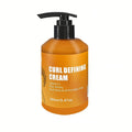 CRÈME DÉFINISSANTE BOUCLES à l'huile d'argan pour cheveux ondulés et bouclés hydratante et revitalisante en profondeur pour brillance et rebond
